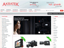 Tablet Screenshot of akratek.com